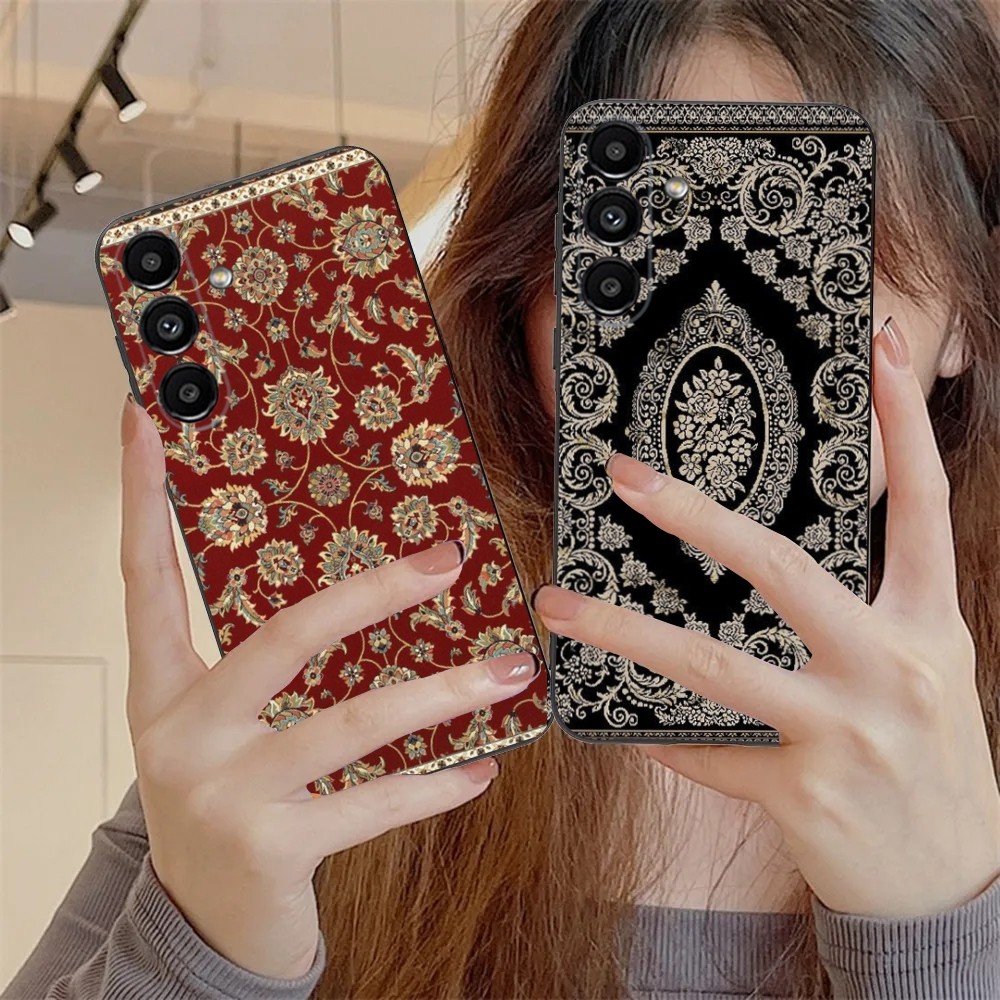 Phone Cases Burga - Persian Carpet Floral Pattern Phone Case