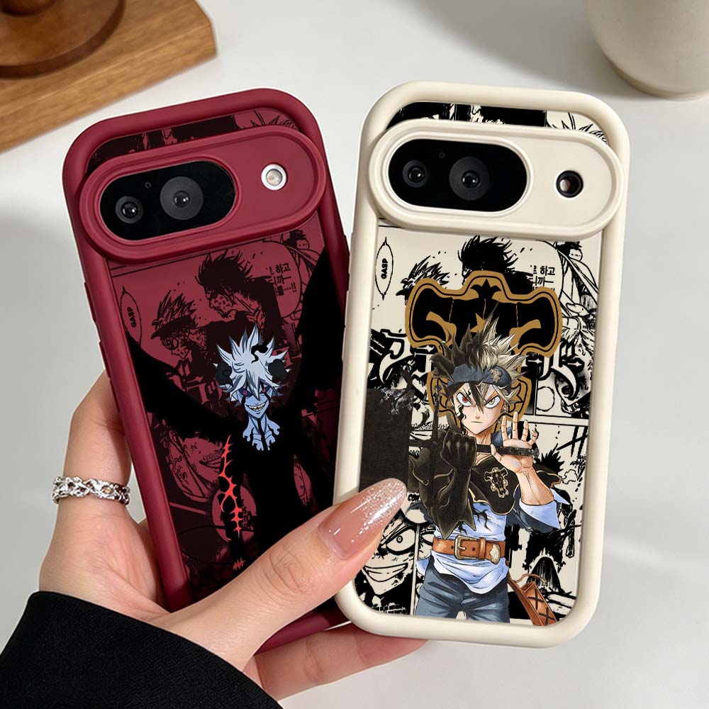 Black Clover Cool Phone Case F - Phone Cases Google Pixel 9A ulasan dan harga