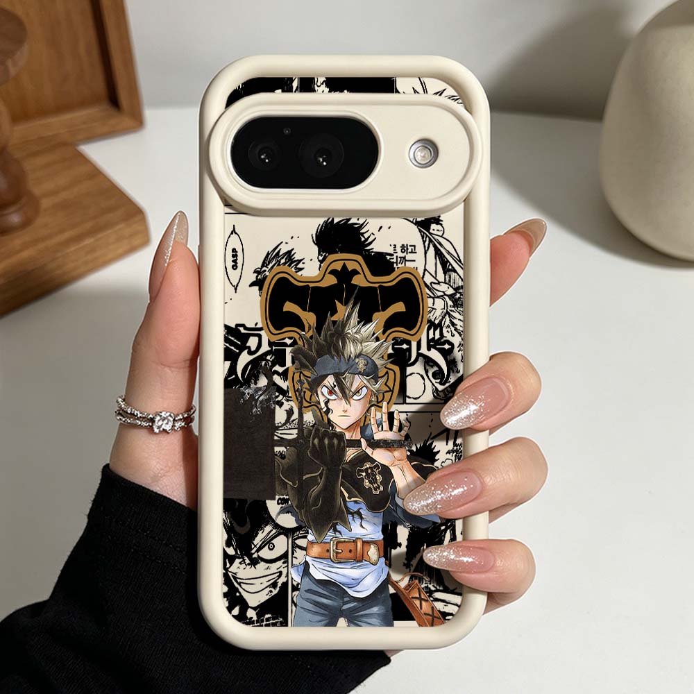 Black Clover Cool Phone Case F - Phone Cases Google Pixel 9A ulasan dan harga