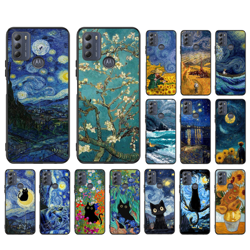 Van Gogh Sunflowers Cat Phone  - Phone Cases Zebra ulasan dan harga
