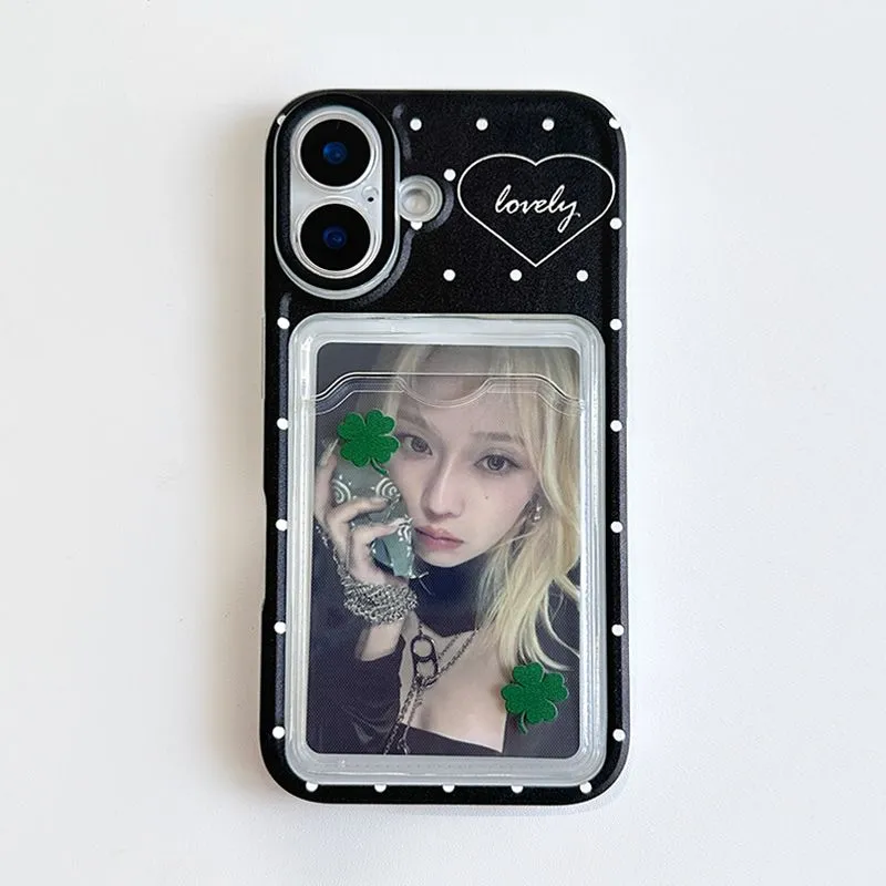 Korean ins Cute Polka Dot Cart - Phone Cases Kawaii ulasan dan harga