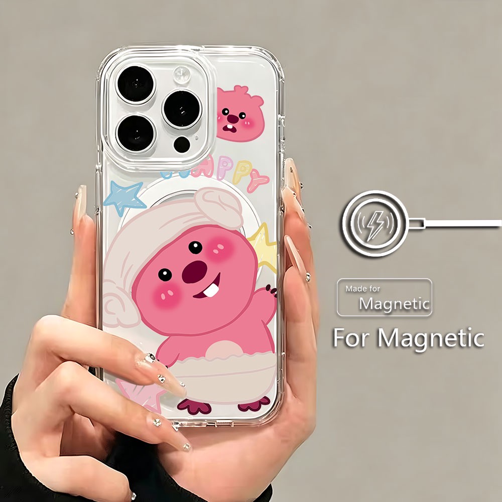Pink Kawaii Loopys Magnetic Ph - Phone Cases Loopy ulasan dan harga