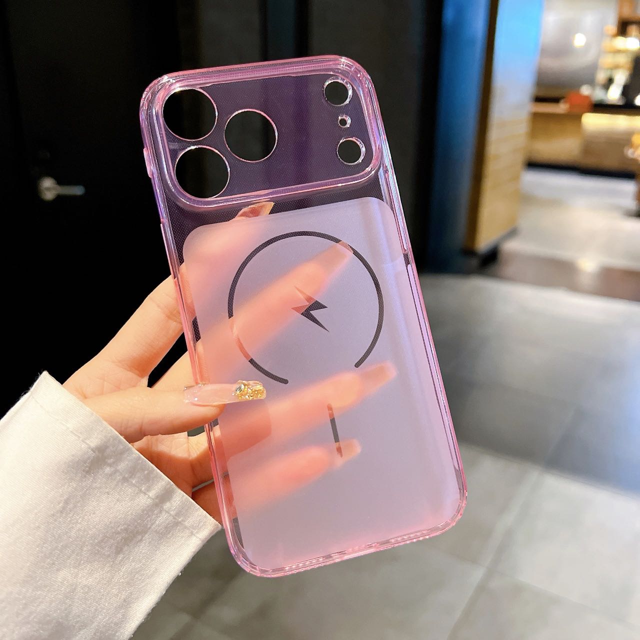 Shockproof Lightning Clear Pho - Phone Cases Loopy ulasan dan harga