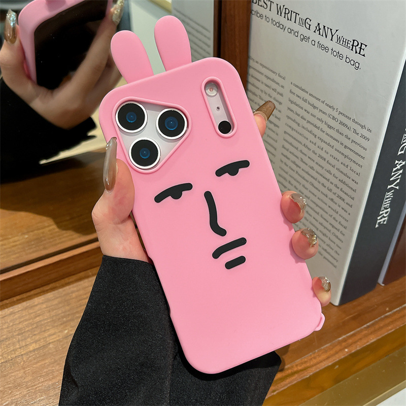 Kawaii 3D Funny Cartoon Pink E - Phone Cases Kawaii ulasan dan harga