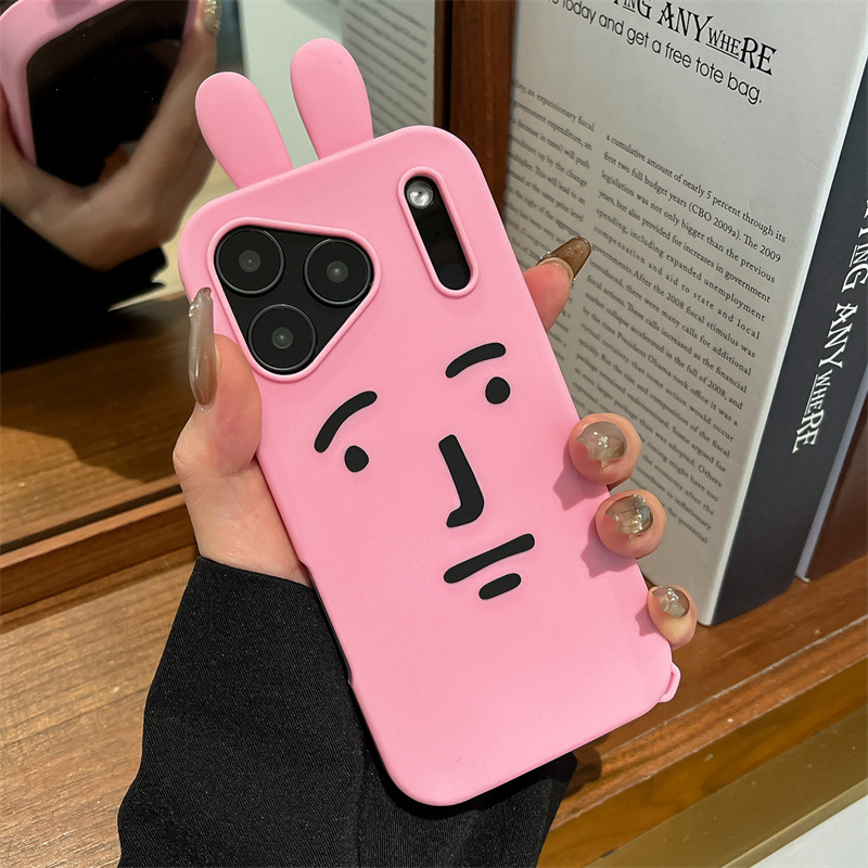 Kawaii 3D Funny Cartoon Pink E - Phone Cases Kawaii ulasan dan harga