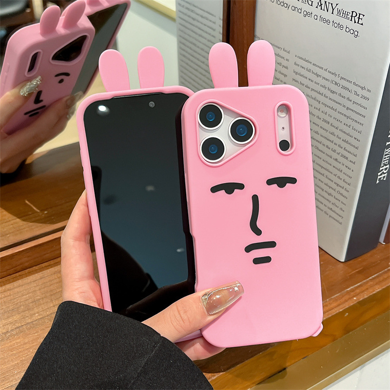 Kawaii 3D Funny Cartoon Pink E - Phone Cases Kawaii ulasan dan harga