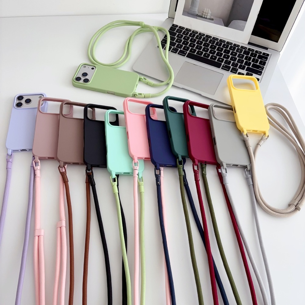 Candy Solid Color Crossbody St - Phone Cases With Charms ulasan dan harga