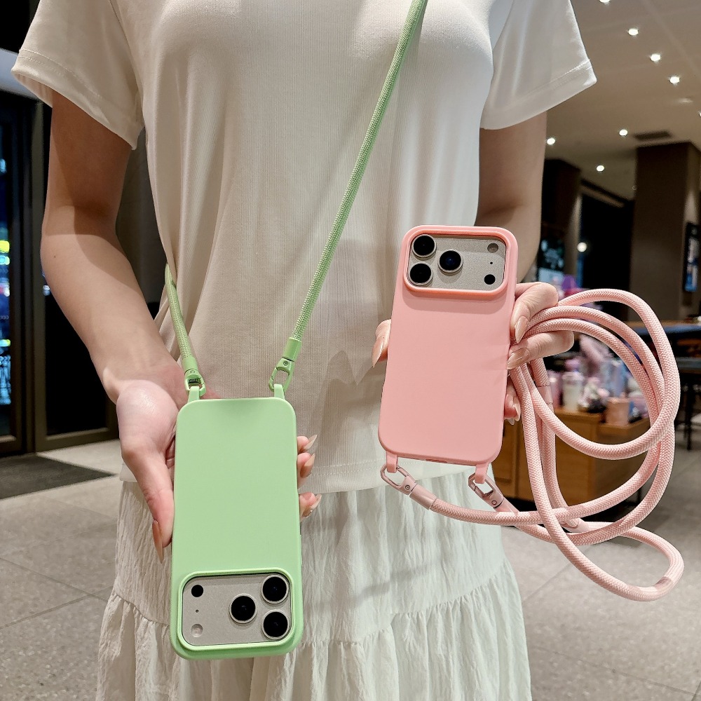 Candy Solid Color Crossbody St - Phone Cases With Charms ulasan dan harga