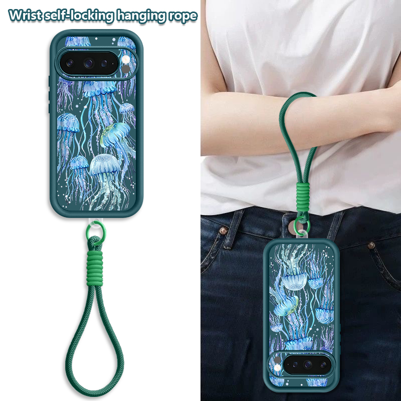 Humpback Whale Print Wrist Str - Phone Cases Google Pixel 9A ulasan dan harga