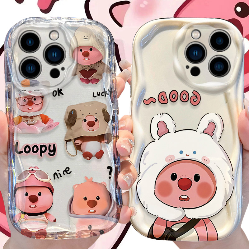 Lovely Loopy Wave Phone Case f - Phone Cases Loopy ulasan dan harga