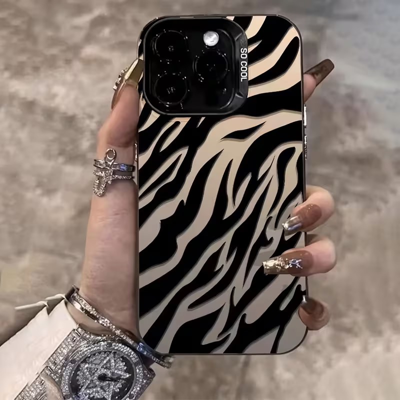 Zebra Pattern Black Advanced I - Phone Cases Zebra ulasan dan harga
