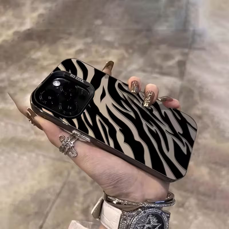 Zebra Pattern Black Advanced I - Phone Cases Zebra ulasan dan harga