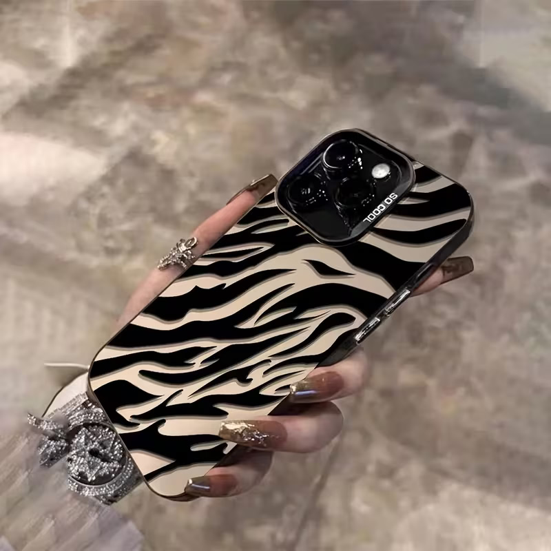 Zebra Pattern Black Advanced I - Phone Cases Zebra ulasan dan harga