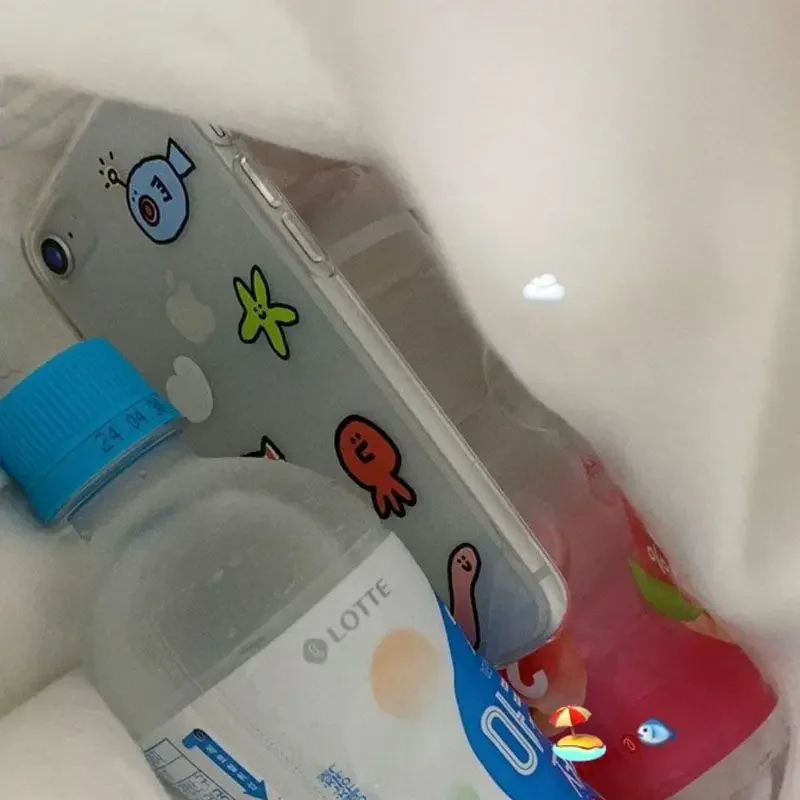 Ins Kawaii Ocean Creatures Cut - Phone Cases Kawaii ulasan dan harga