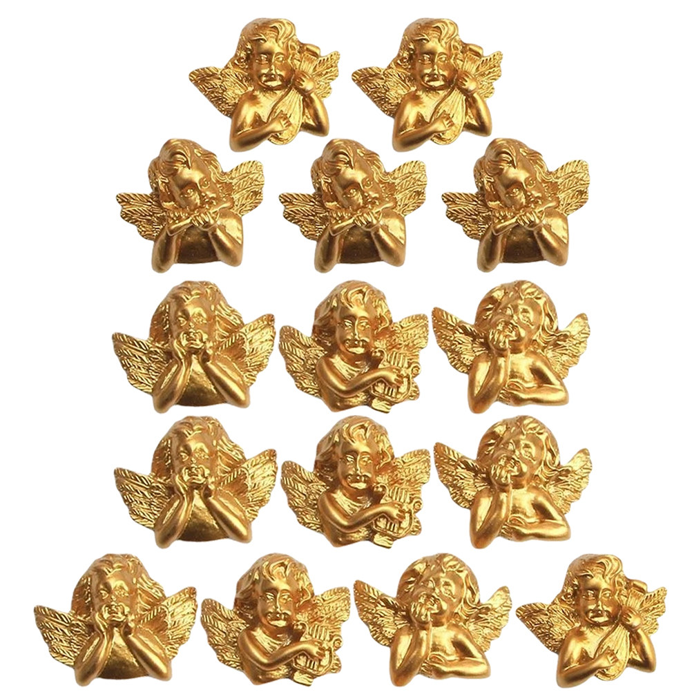 15pcs Resin Angel Accessories  - Phone Cases With Charms ulasan dan harga