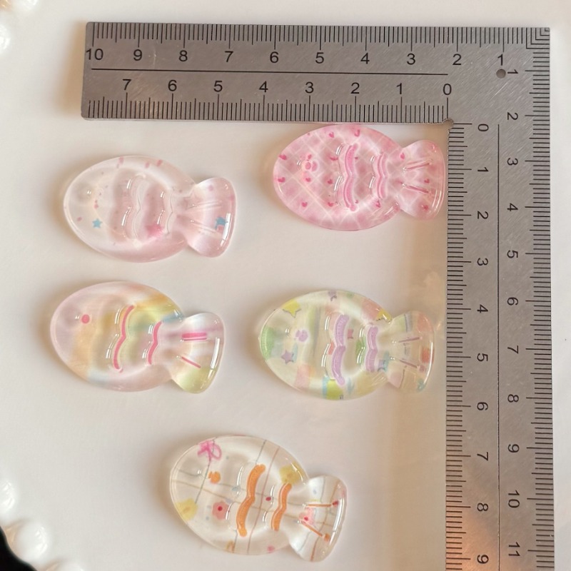 10pcs New Spring Summer Transp - Phone Cases With Charms ulasan dan harga