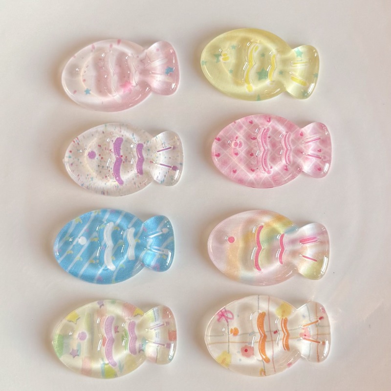 10pcs New Spring Summer Transp - Phone Cases With Charms ulasan dan harga