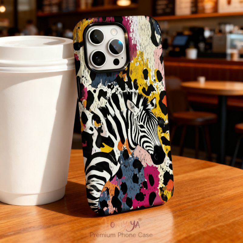 Shock Absorption Zebra Print P - Phone Cases Zebra ulasan dan harga
