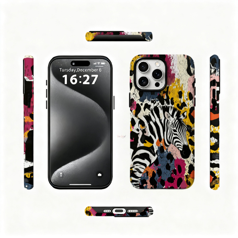 Shock Absorption Zebra Print P - Phone Cases Zebra ulasan dan harga