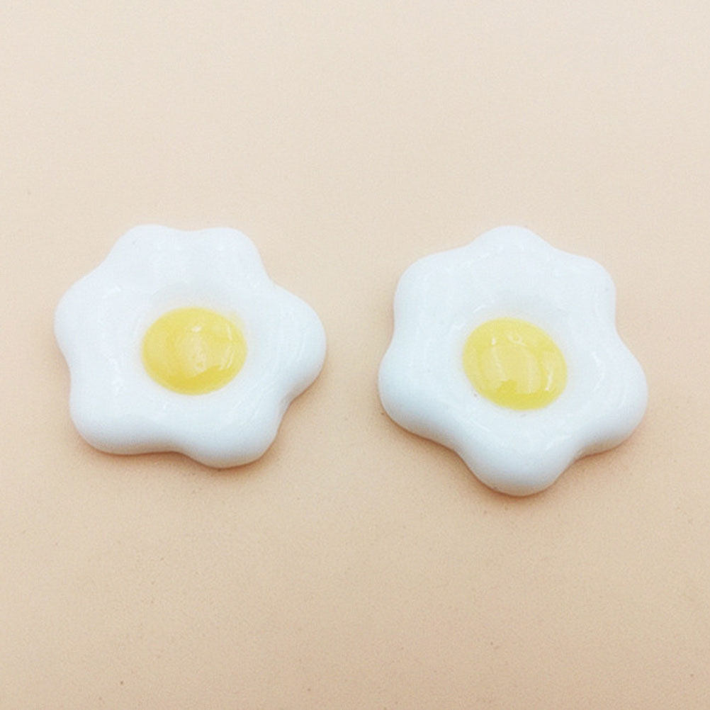 20Pcs Premium Resin Poached Eg - Phone Cases With Charms ulasan dan harga