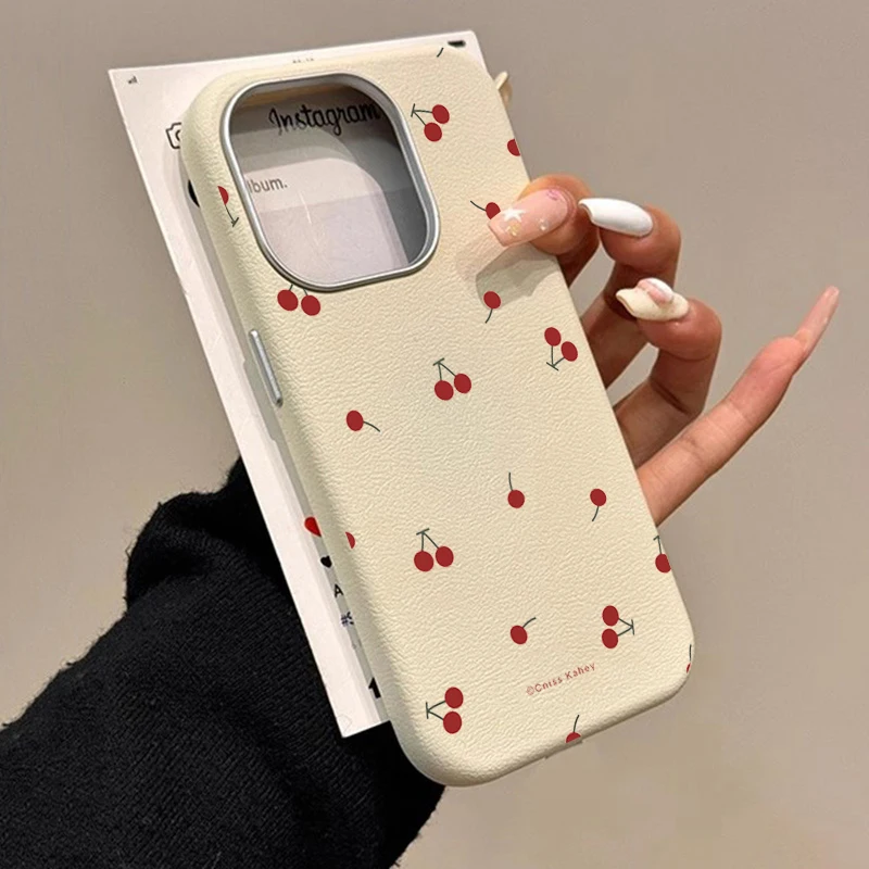 INS Cute Cartoon Cherry Patter - Phone Cases Xiaomi 14T ulasan dan harga