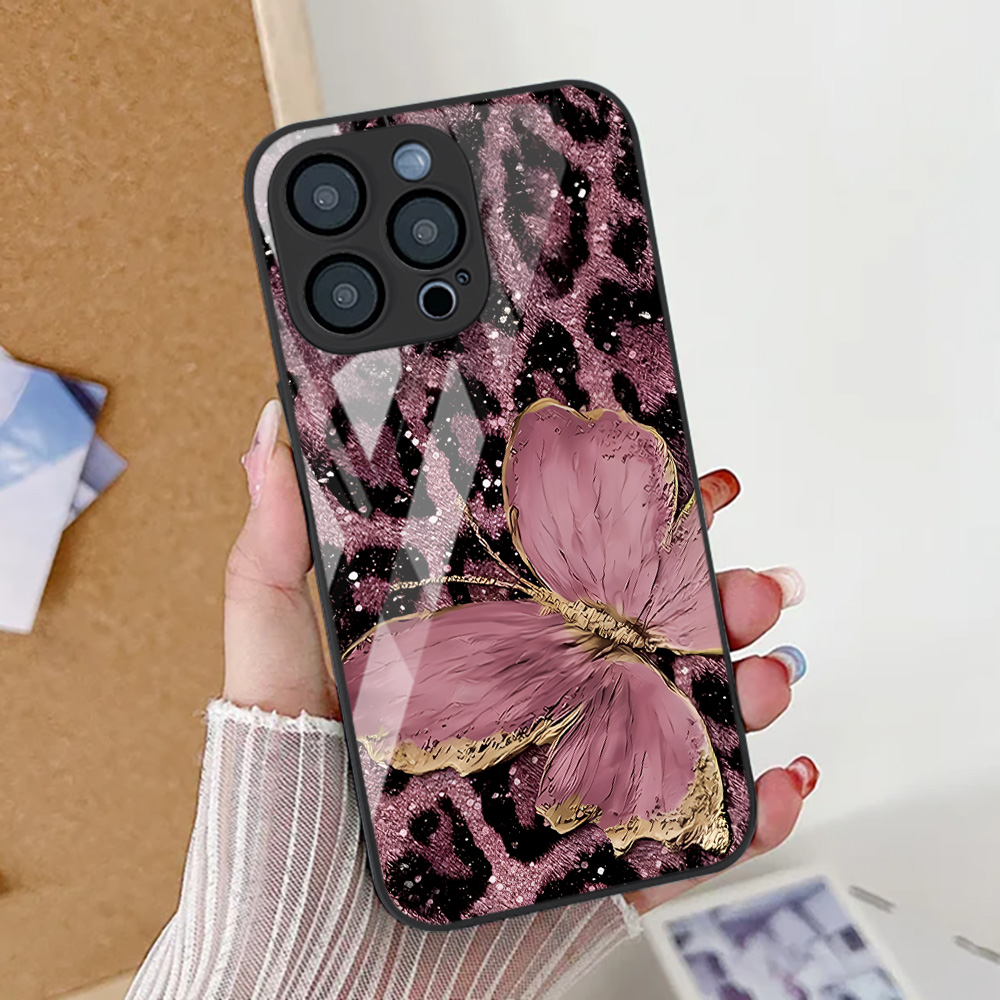 Butterfly Leopard Print Phone  - Phone Cases Online ulasan dan harga