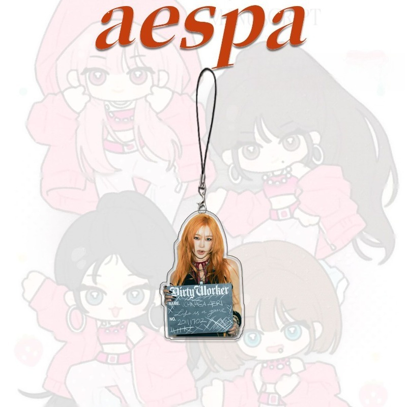 4PCS Aespas Phone Chain Strap  - Phone Cases With Charms ulasan dan harga