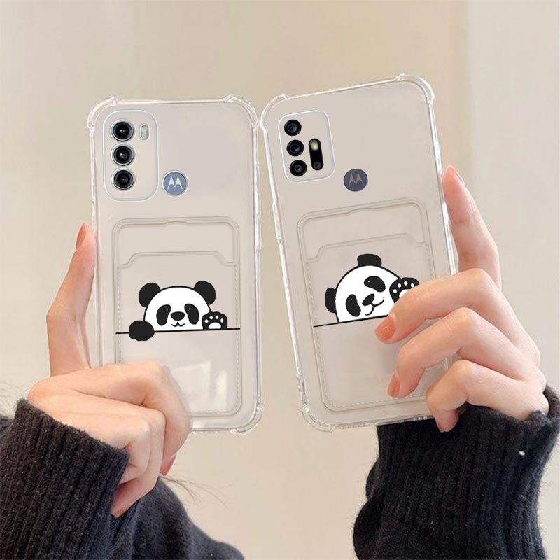 G 60 Hiding Panda Transparent  - Phone Cases Zebra ulasan dan harga