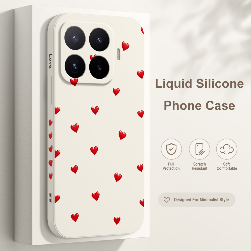 Crimson Heart Phone Case For X - Phone Cases Xiaomi 14T ulasan dan harga
