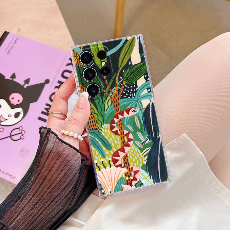 Tropical Jungle Print Leopard  - Phone Cases Zebra ulasan dan harga