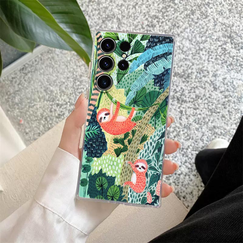 Tropical Jungle Print Leopard  - Phone Cases Zebra ulasan dan harga
