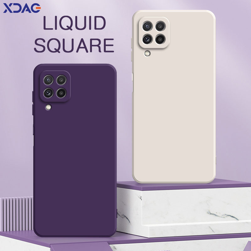 Square Liquid Silicone Back Co - Phone Cases Burga ulasan dan harga