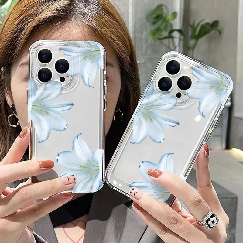 Fashion Exquisite White Lily F - Phone Cases Online ulasan dan harga