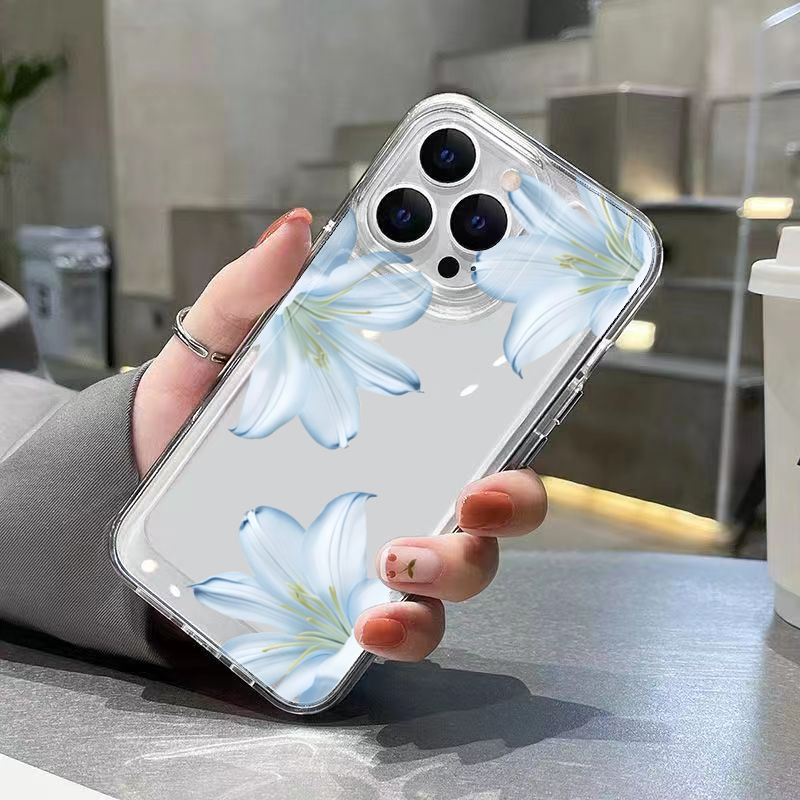 Fashion Exquisite White Lily F - Phone Cases Online ulasan dan harga