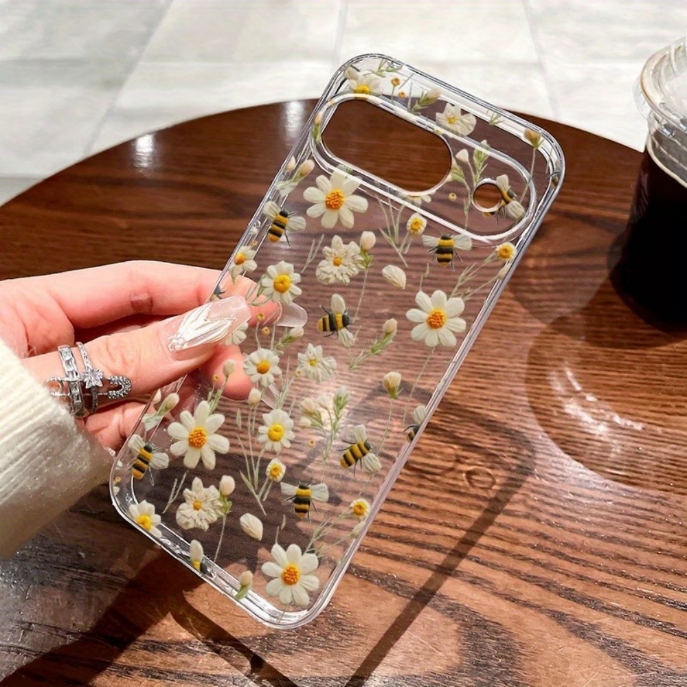 Cute Honeybee Flower Pattern S - Phone Cases Google Pixel 9A ulasan dan harga