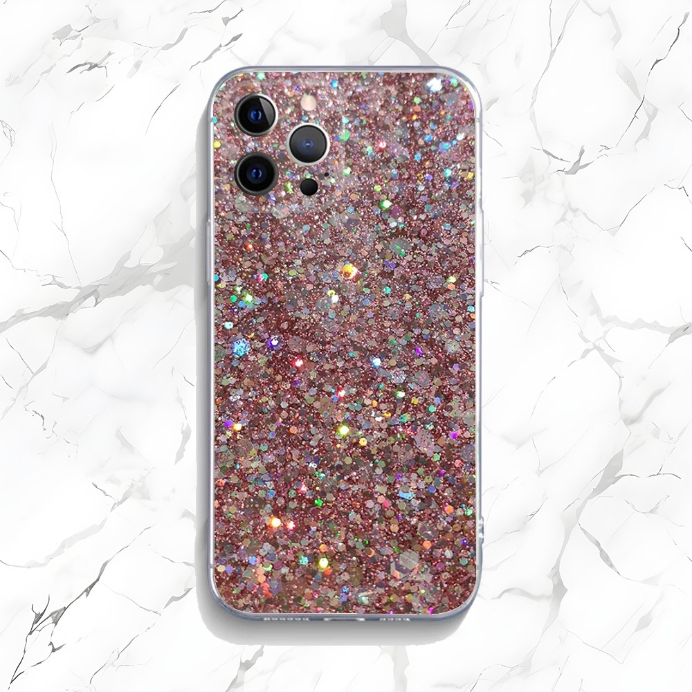 Pink Glitter Pattern Phone Cas - Phone Cases Burga ulasan dan harga